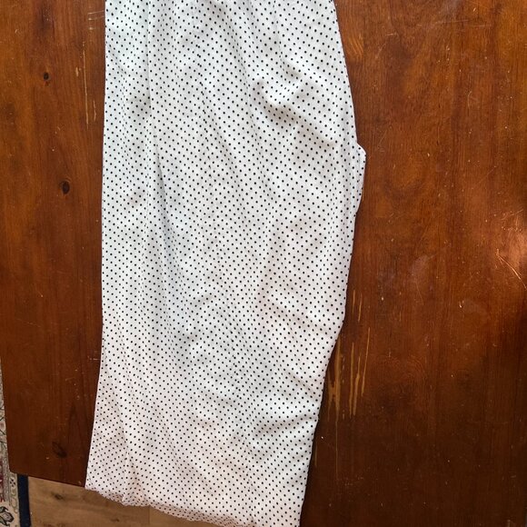 Ale by Alessandra x Revolve Maxi White Polka Dot Dress Size Small - Picture 3 of 7